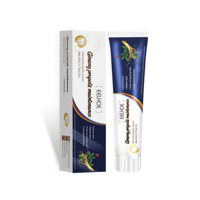 Ginseng Propolis White Toothpaste, Cleaning Stains Bad Breath, Teeth And Gums Care White Toothpaste eprolo