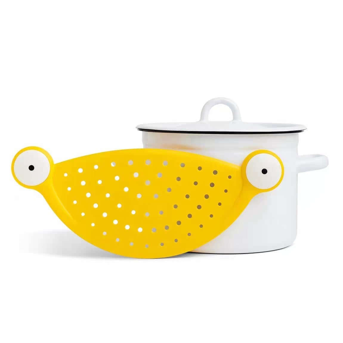 Monster heat-resistant water filter with large eyes monster drainage baffle cute and creative pasta screen eprolo