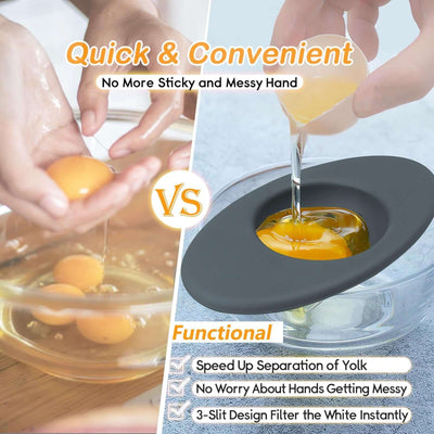 Food grade egg white separator egg filter kitchen baking tool eprolo