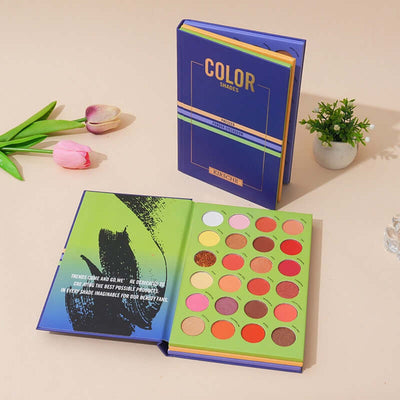 Makeup Cosmetic Tool Kit 72 Colors Pressed Glitter Eyeshadow High Pigmented Eyeshadow Palette eprolo