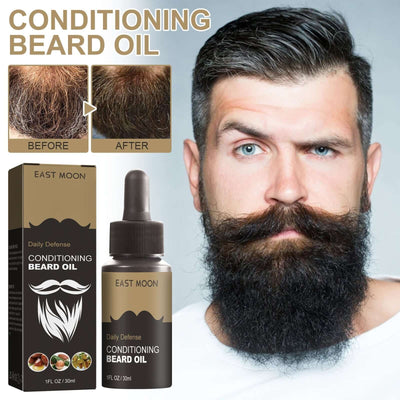 Beard Care Oil Men's Beard Oil Repair Frizzy Strong Hair Moisturizing Soft Shine Beard eprolo