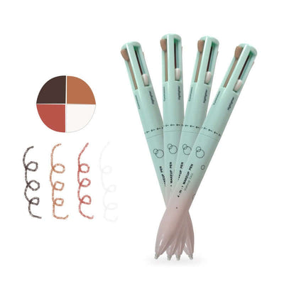 4 in 1 makeup pencil 4 in 1 makeup pencil 4 colors 4 colors lip liner highlight eye shadow eyeliner eyebrow pencil 4in1 eprolo