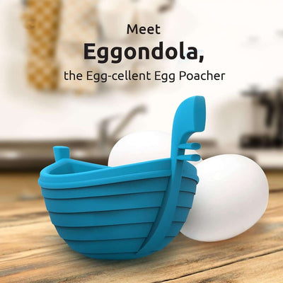 Kitchen practical water wave egg boat water boiled egg maker mold silicone DIY ship boiled egg maker DIY cake frying mold eprolo