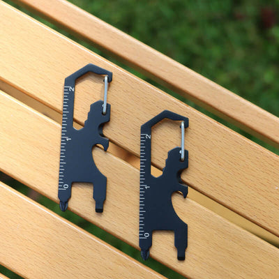 Outdoor Multi-function EDC tool card opener keychain with multi-purpose gadgets outdoor tools eprolo