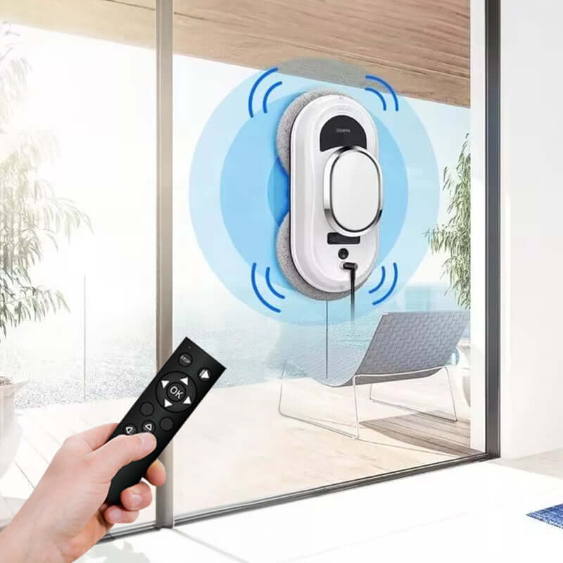 5600Pa Smart Window Cleaning Robot   Auto-Guided, Remote-Controlled Glass Cleaner for Home Use eprolo