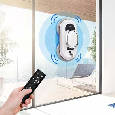 5600Pa Smart Window Cleaning Robot   Auto-Guided, Remote-Controlled Glass Cleaner for Home Use eprolo