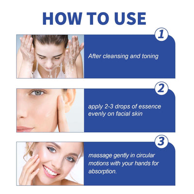 Facial Treatment Essence, Improve Fine Lines Lifting And Shrink Pore Acne Repair Moisturizing Essence eprolo