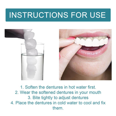 Adjustable Buckle Denture, Temporary Fillings Interdental Fillings Orthodontic Denture Kits eprolo