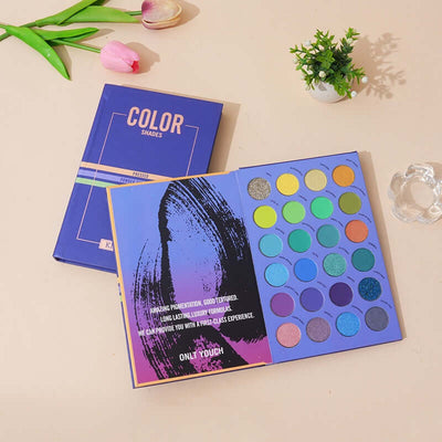 Makeup Cosmetic Tool Kit 72 Colors Pressed Glitter Eyeshadow High Pigmented Eyeshadow Palette eprolo
