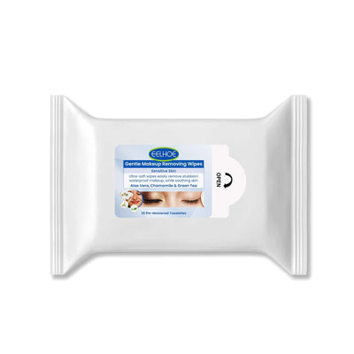 Gentle Makeup Remover Wipes Deep Cleanse Face Eye And Lip Makeup Gentle Refreshing Non-Irritating Makeup Remover Wipes eprolo