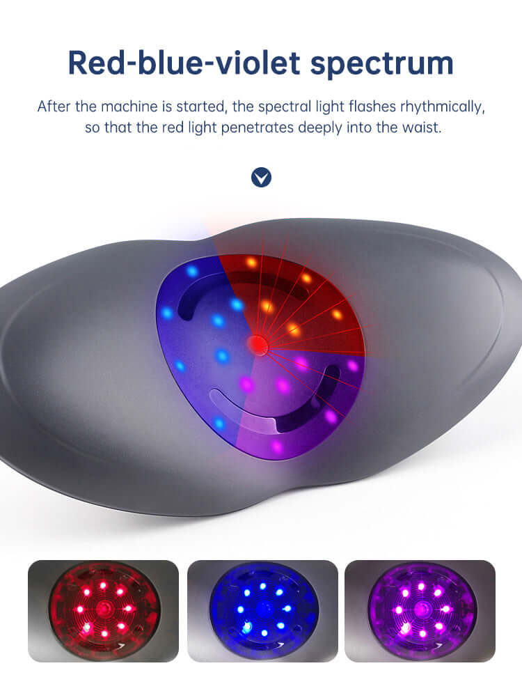 Waist Massager Lumbar Traction Inflatable Hot Compress Back Cervical Stretcher Massage Air Pressure Reduce Relief Pain eprolo