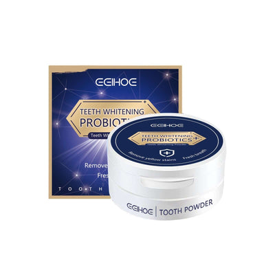 White Tooth Powder, Teeth Cleaning Brightening White Fresh Mouth Beauty Powder eprolo