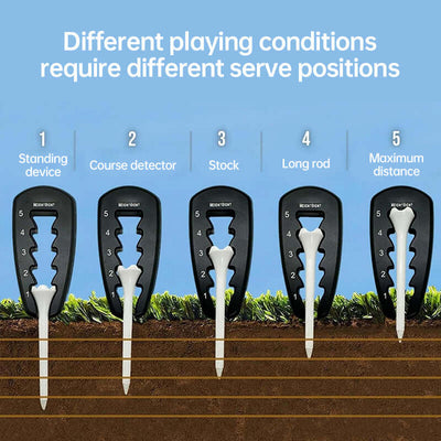 Adjustable Golf Tee Height Tool: Precision setter for consistent swings. Durable, easy - to - use training aid. eprolo