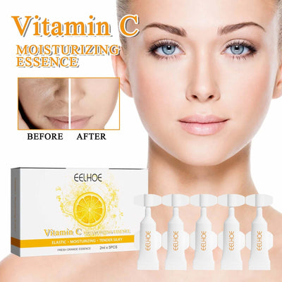 Vitamin C Facial Essence, Anti Aging Brightening Moisturizing Firming Facial Essence eprolo
