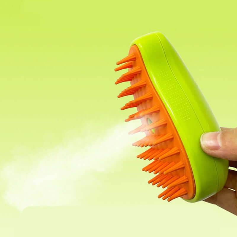Cat Dog Steamy Brush Steam Brush Electric Sprayer for Massage Pet Grooming tool Shedding 3 in 1 Electric Sprays Massage Combs eprolo