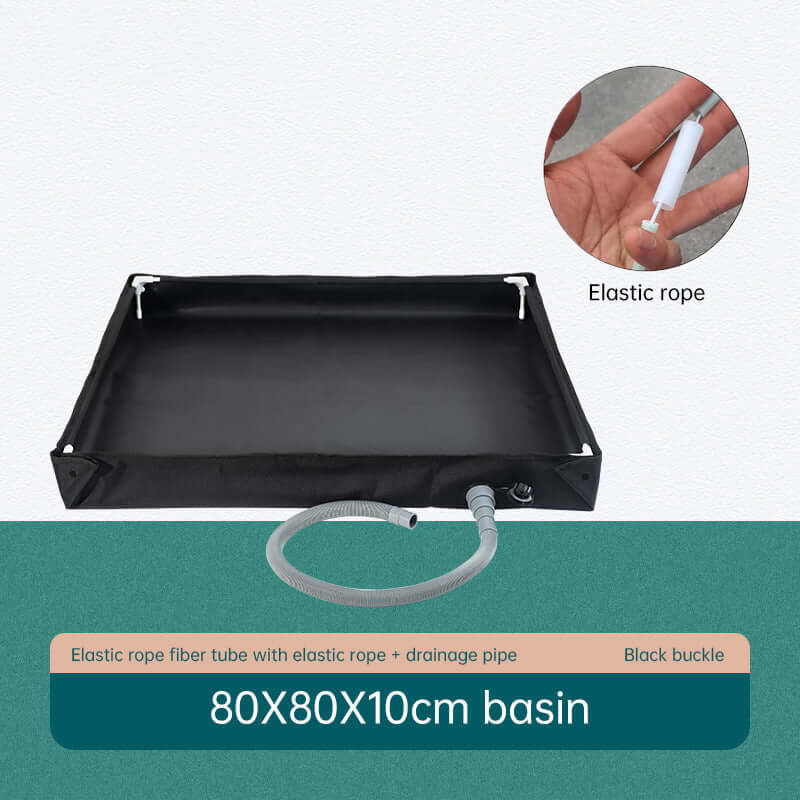 Folding Outdoor Camping Shower Tray Base  - for Pets & Travel eprolo