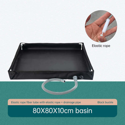 Folding Outdoor Camping Shower Tray Base  - for Pets & Travel eprolo