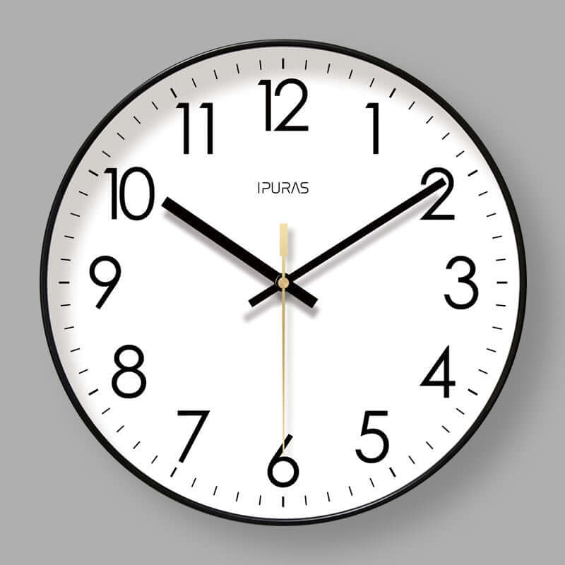 2025 New 10/12/14 - inch Electronic Calendar Wall Clock. Monitors temp & humidity. Dual - display. Mute. Quartz movement. eprolo