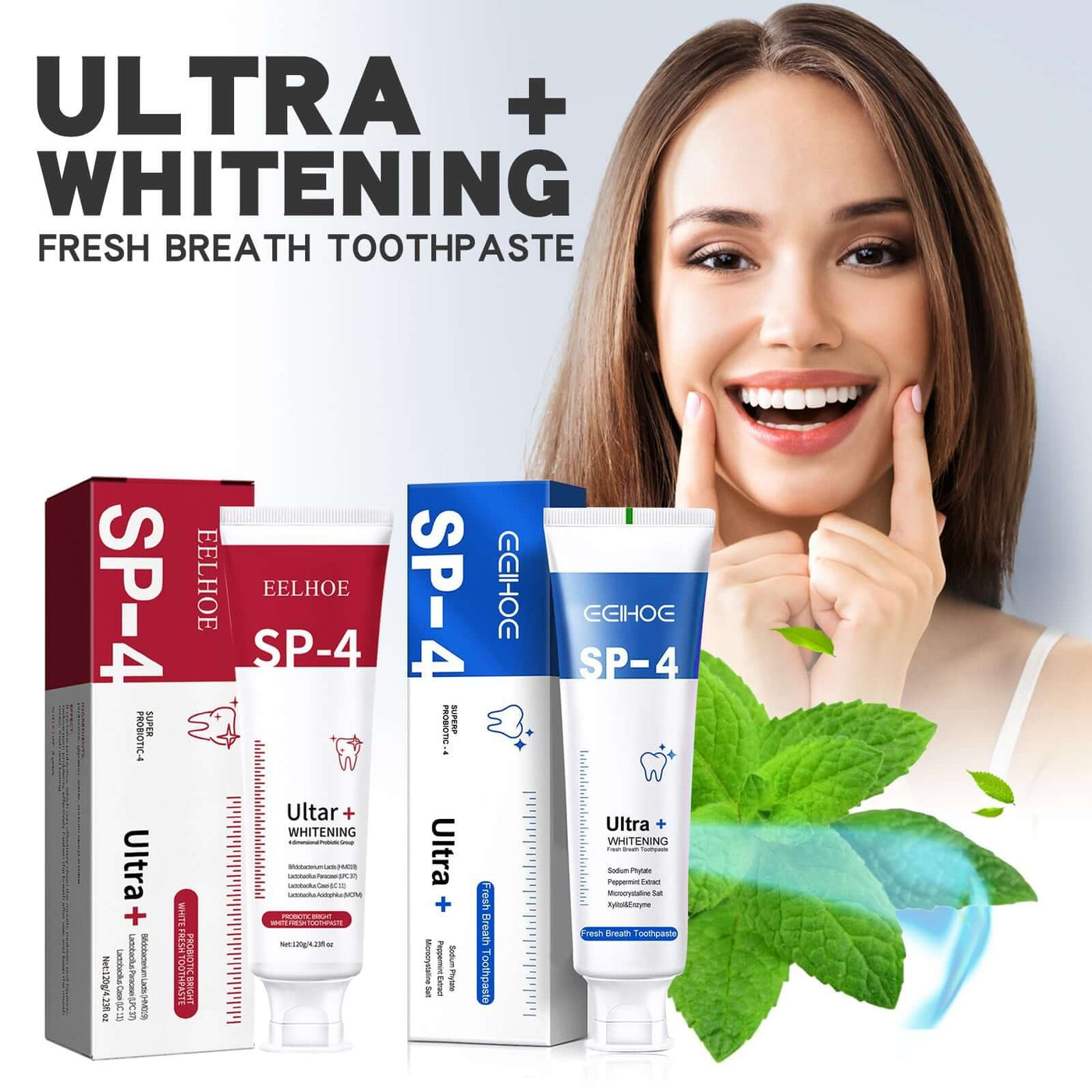 Fresh Breath Toothpaste Cleans Teeth Odor Care For Mouth Daily Whitening And Moisturizing Toothpaste eprolo