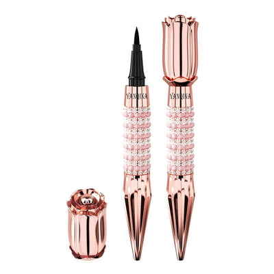 Fast Quick Dry Queen Luxury Eyeliner Soft Smooth Eye Liner Waterproof Eyeliner Cosmetics Black Eyeliner Pen Eyes Makeup eprolo