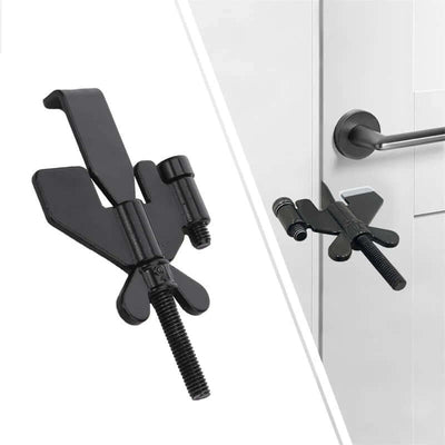 Portable Door Lock Privacy Extra Security Lock Anti Theft Travel Inside Door Locker for Traveling Home Bedroom Apartmen eprolo