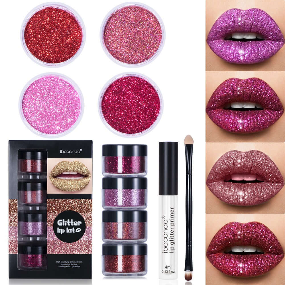 ibcccndc Glitter Lip Gloss Set eprolo