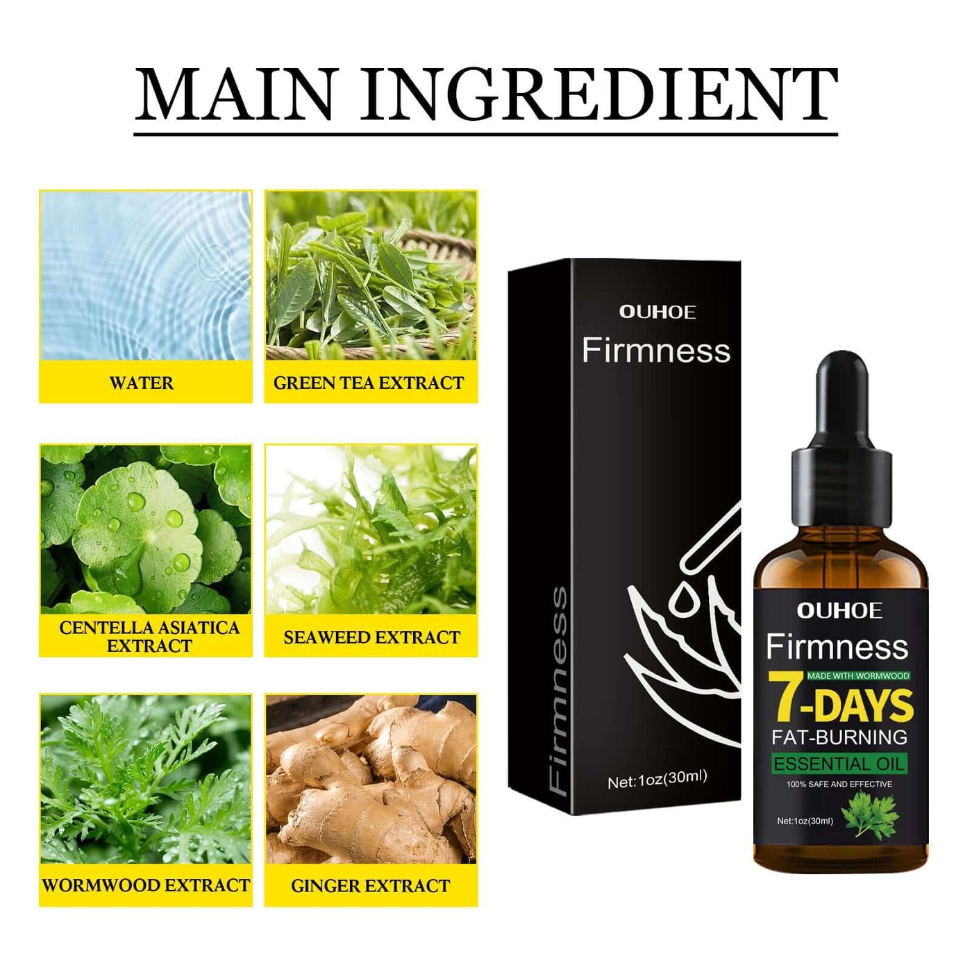 Firming And Slimming Essential Oil, Shows The Curves Of The Body, Firming Shaping And Slimming Body Essential Oil eprolo