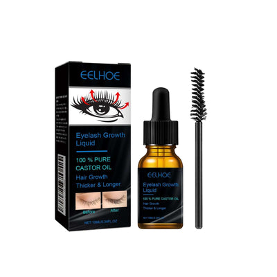 Castor Oil Mascara Daily Natural Eyelash Curl & Curl Beauty Gentle Moisturizing Treatment eprolo
