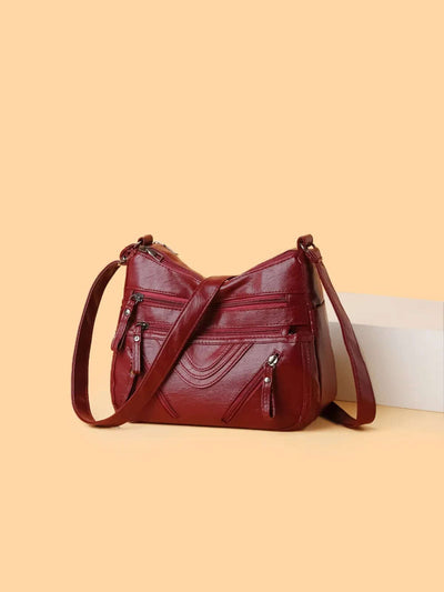 PU Multi-Compartment Crossbody Bag eprolo