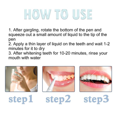 Teeth Whitening Cleaning Pen, Cleaning Stains, Stones, Fresh Breath, Dental Beauty Pen eprolo