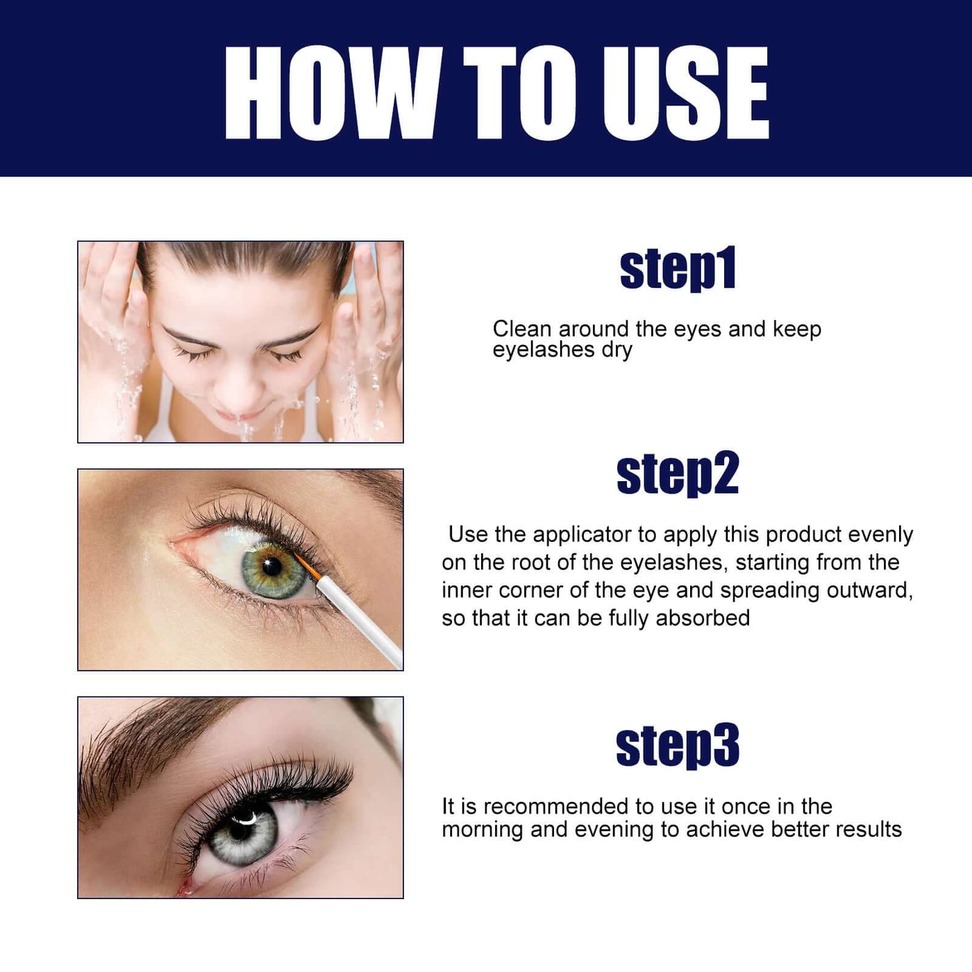 Mascara, Natural Moisturizing Black Volumizing Mascara eprolo