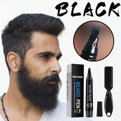 Foreign Trade Cross-Border Beard Filler Pen Kit, Waterproof, Sweat Resistant, Makeup Free Beard Pen Beard Pen eprolo