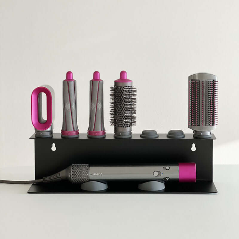Non - Perforated Hair Dryer Holder. Also for Straighteners & Curling Irons. Ideal for Bathroom Sorting eprolo