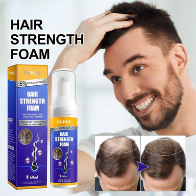 Men's Dense Hair Foam Mousse, Clean Repair Hair Root, Dense And Moisturizing Hair Mousse eprolo