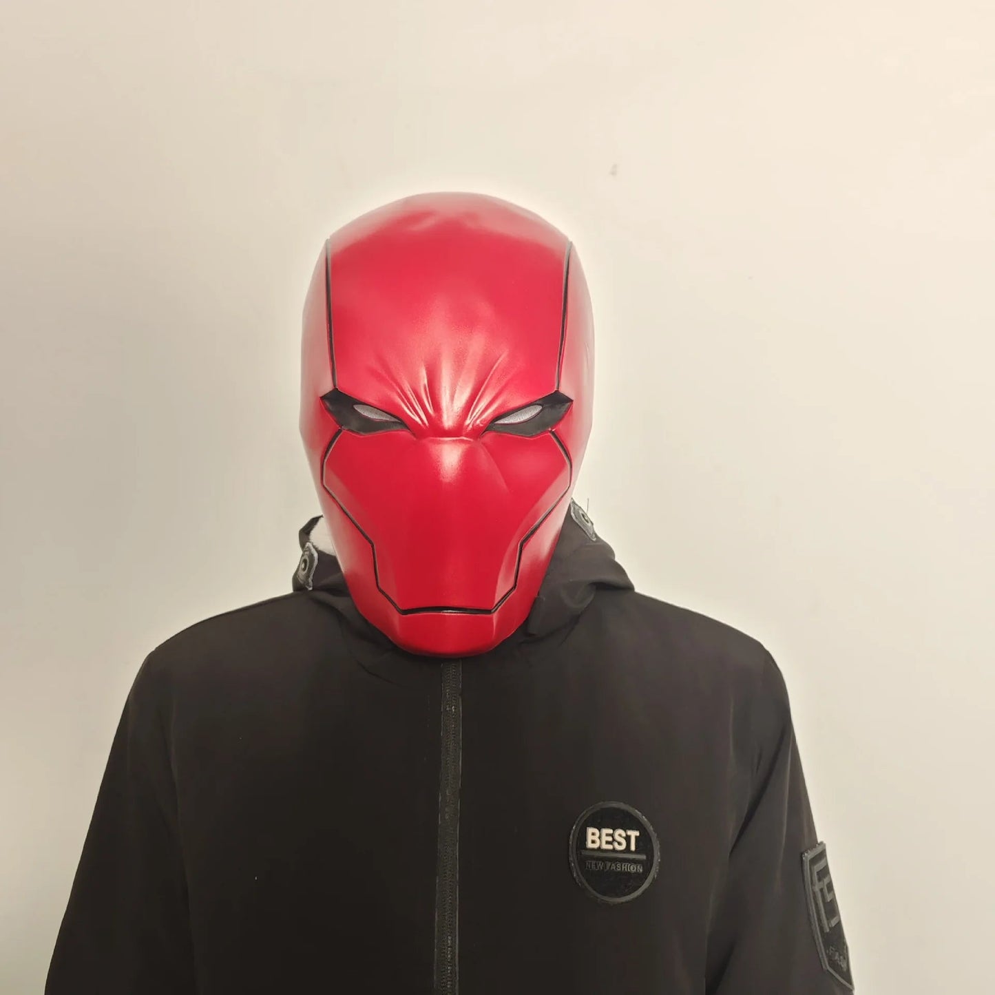 Movie Cosplay Red Hood Mask Arkham Knight The Dark Knight Masks Helmet Man Full Head Cosplay Prop Halloween Fancy Party Headwear eprolo