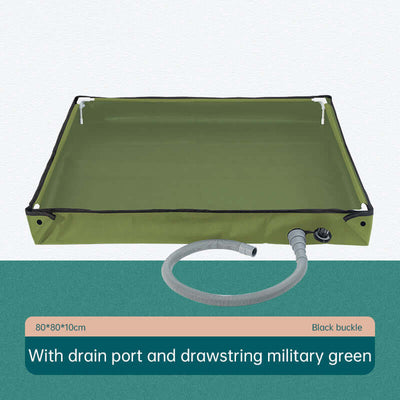 Folding Outdoor Camping Shower Tray Base  - for Pets & Travel eprolo