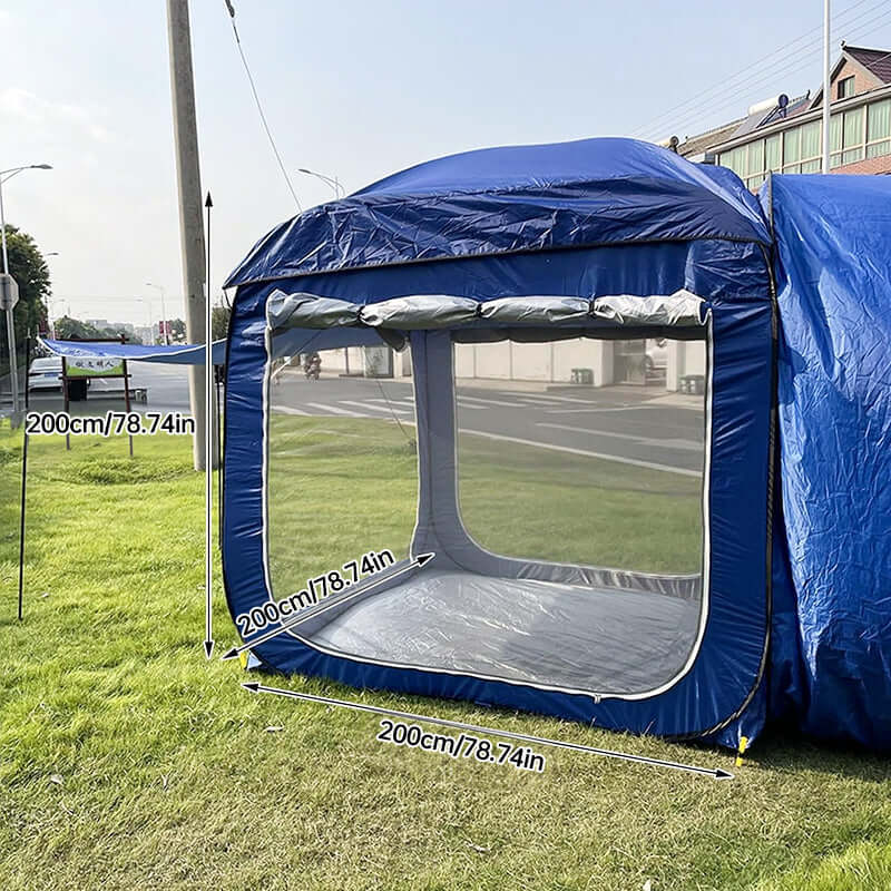 Outdoor Extended SUV Tail Tent Room, Vehicle-mounted Tent, Trunk Tent, Car Rear Trunk Tent eprolo