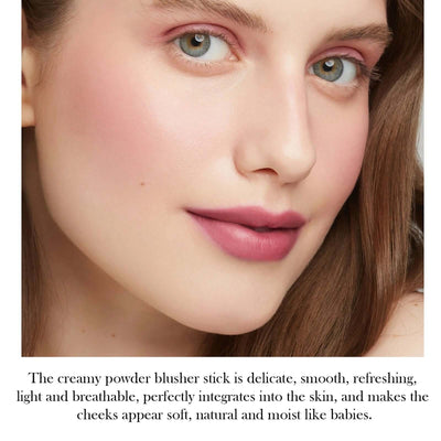 Blush Stick Lightweight Natural Nude Makeup Brightening And Contorting Three-Dimensional Highlight Delicate Waterproof Multi-Functional Blush Stick eprolo
