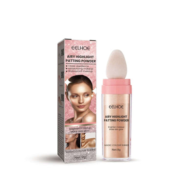 Highlighter Pat Powder, Light Highlighter Natural 3D Contoring Powder eprolo