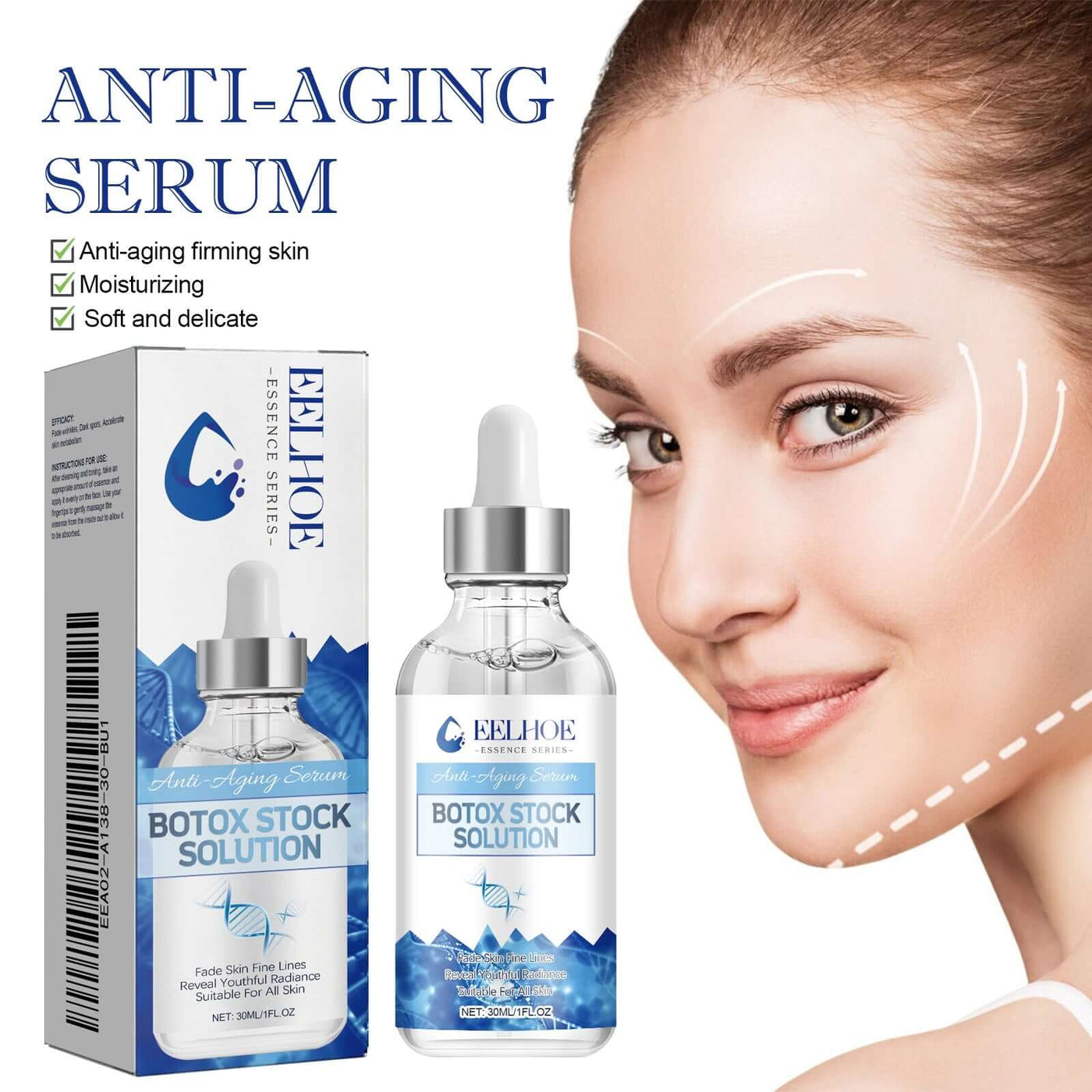 Anti-Aging Serum, Hydrating Repair Brightening Anti-Aging Essence eprolo