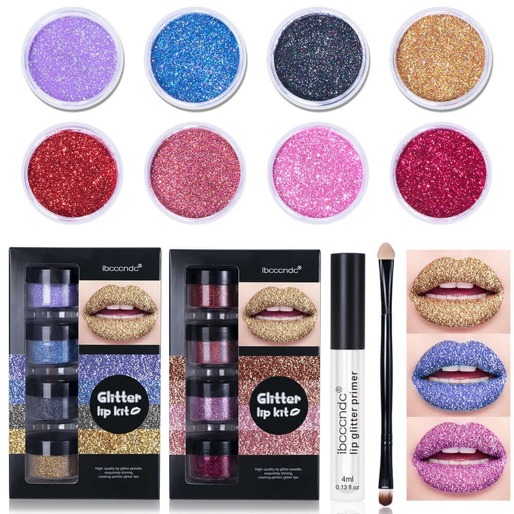 ibcccndc Glitter Lip Gloss Set eprolo