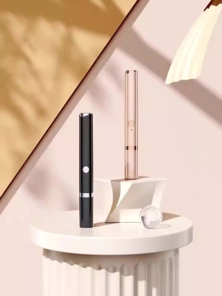 Double head eyebrow trimming, eyelash curling and curling device, 2-in-1 electric eyelash curling and curling device, USB charging  Heating eyelashes eprolo