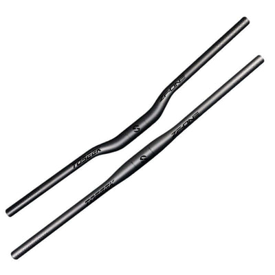 TOSEEK Carbon Fiber MTB Handlebar, 31.8mm, One-piece, Swallow-shaped - Ideal for Mountain Bikes eprolo