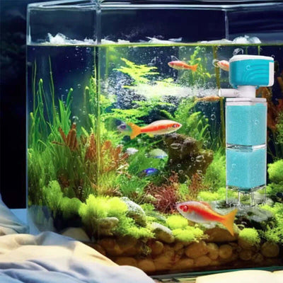Multifunctional Aquarium Sponge Filter: Water Purifier, Pump, Wave Maker, with Suction Cup & Air Pump eprolo