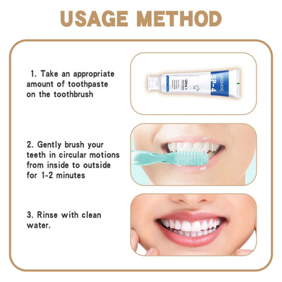 Fresh Breath Toothpaste Cleans Teeth Odor Care For Mouth Daily Whitening And Moisturizing Toothpaste eprolo