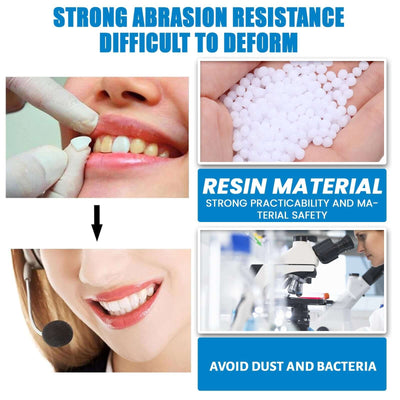 Tooth Repair Kit, Halloween Makeup Modification Teeth Dentures Fillings And Holes And Glue eprolo