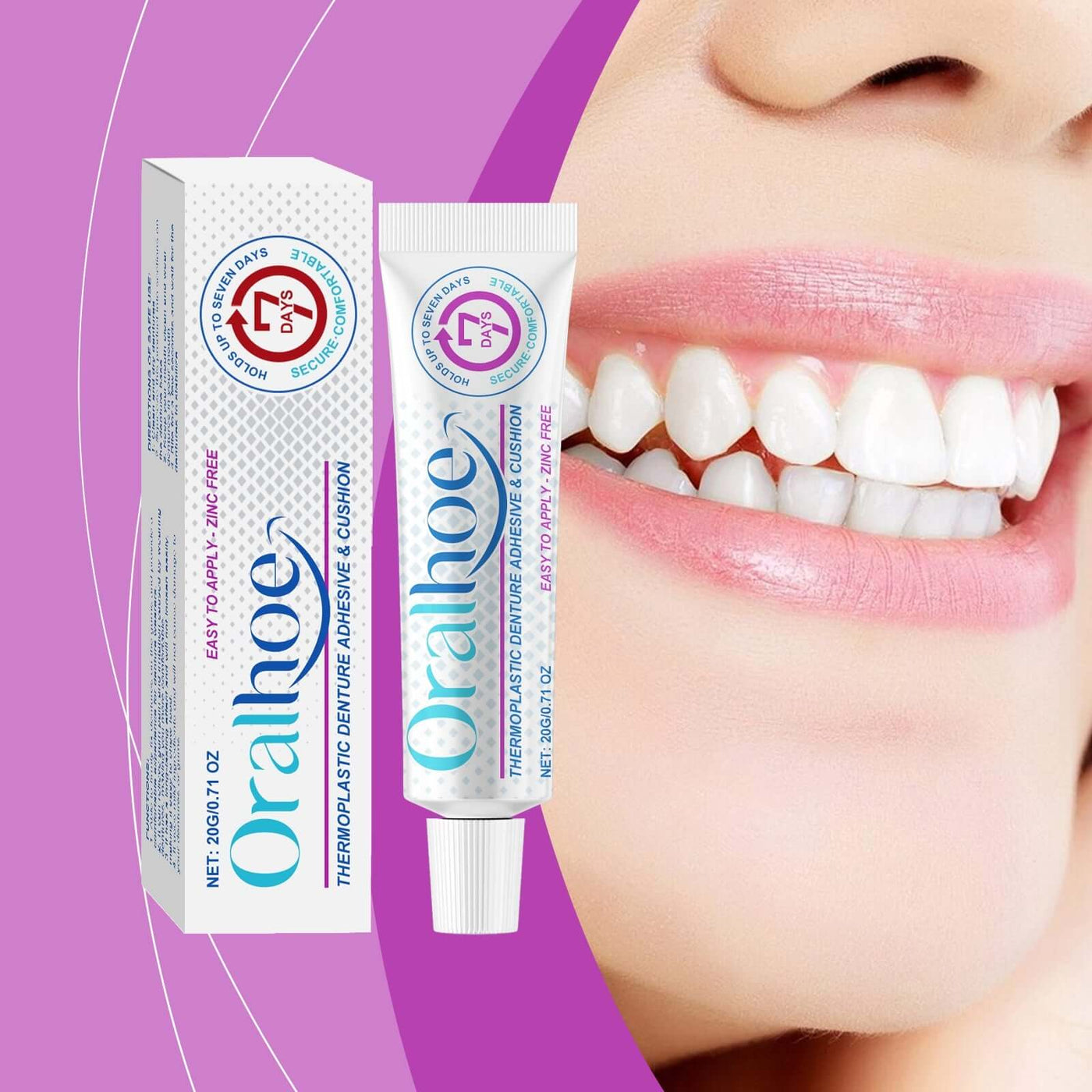Denture Adhesive Thermoplastic Denture Adhesive Holds Dentures For Increased Comfort eprolo