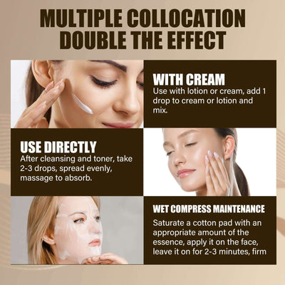 Lactosyl Acid Pore Narrowing Essence Skin Elastic Delicate Cleansing Blackhead Skin Care Essence eprolo