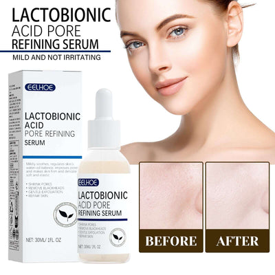 Lactosyl Acid Pore Narrowing Essence Skin Elastic Delicate Cleansing Blackhead Skin Care Essence eprolo