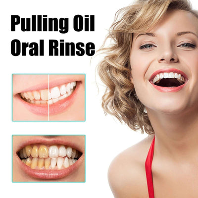 EELHOE   Oral Coconut Oil Mouthwash Removes Stains Beautifies Teeth Freshens Breath Cleans Mouth And Protects Gums eprolo